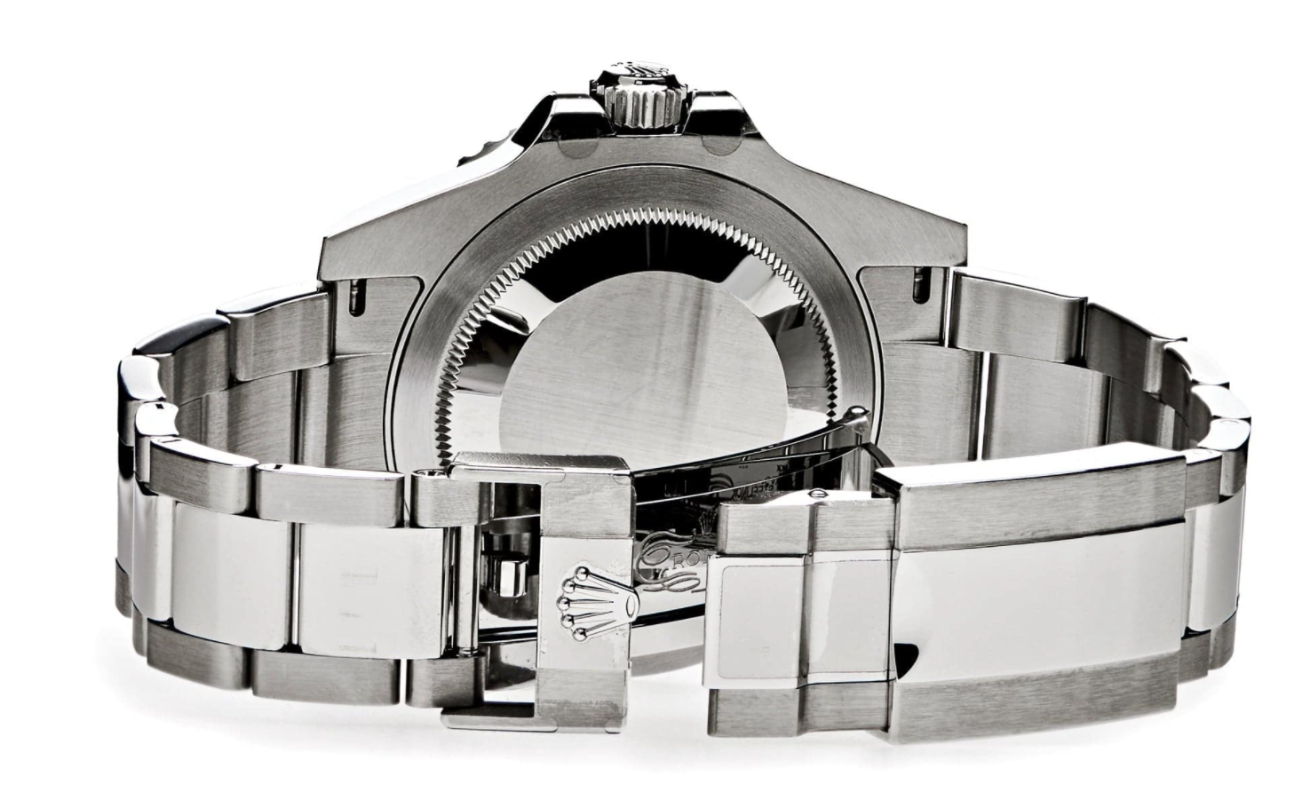 Gmt-master ii batman stainless black dial 40mm