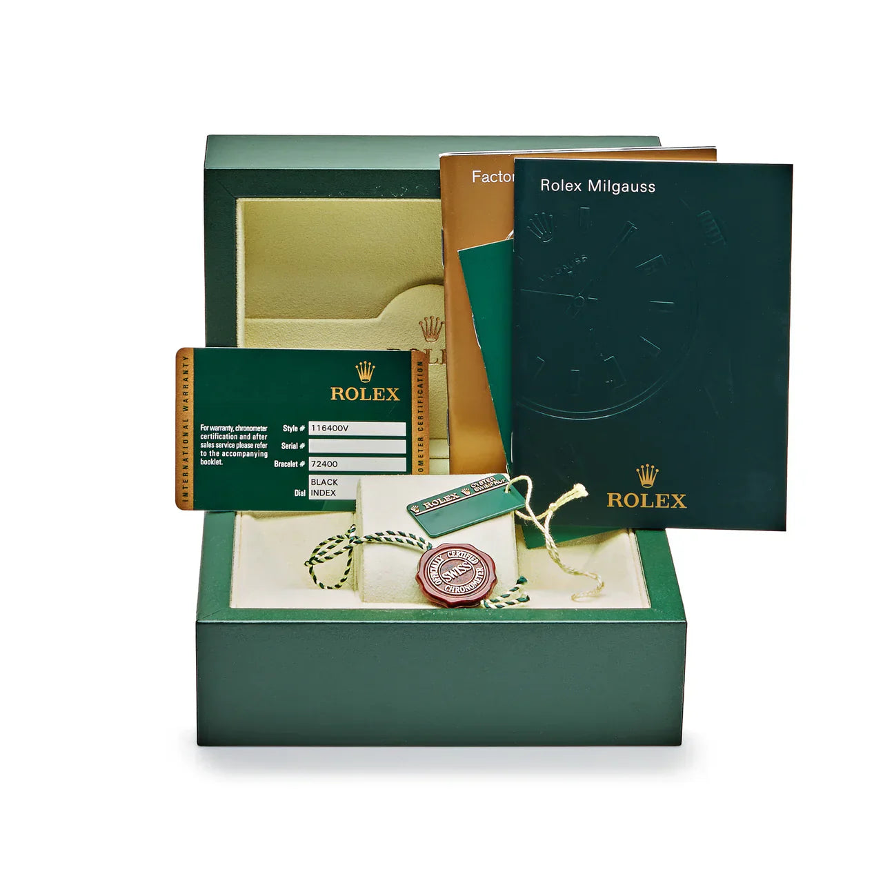 Milgauss 116400V Steel Black Dial (2007)