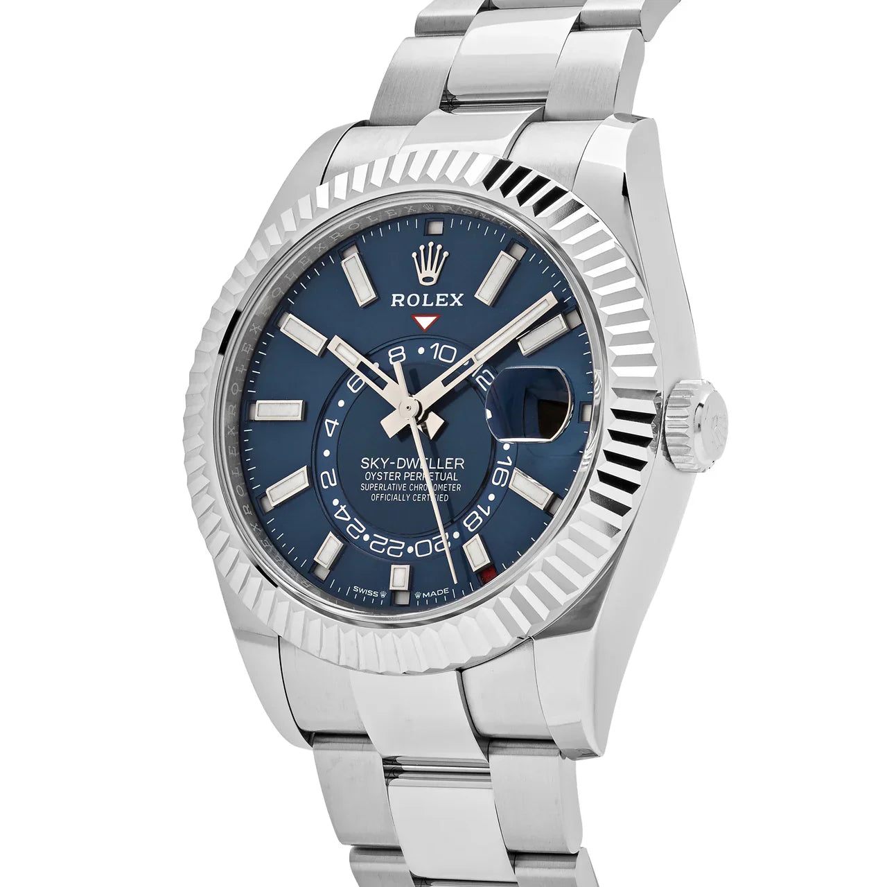 Sky-Dweller 336934 Steel Blue Dial Oyster (2024)