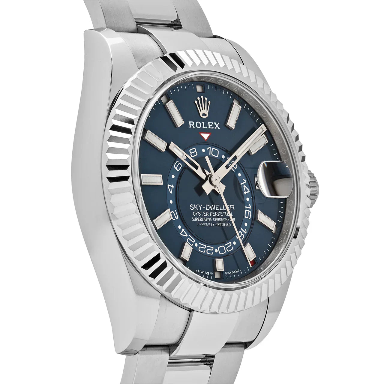 Sky-Dweller 336934 Steel Blue Dial Oyster (2024)