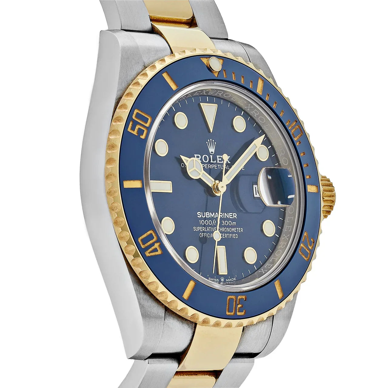Submariner Date 126613LB Steel Yellow Gold Blue Dial (2023)