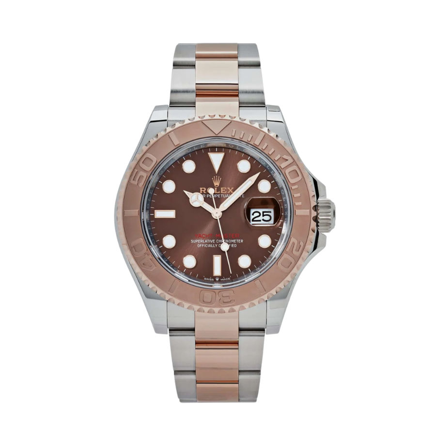 Yacht-rose gold brown dial 40mm