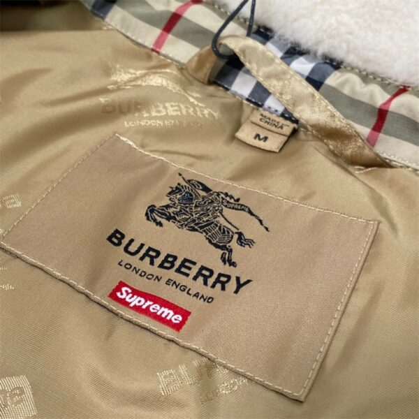 JACKET BURBERRY x SUPREME