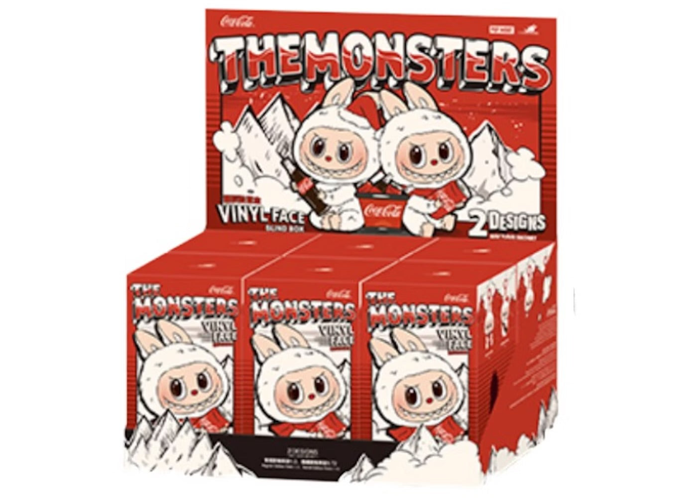 The Monsters Coca Cola Series Box 6 packs