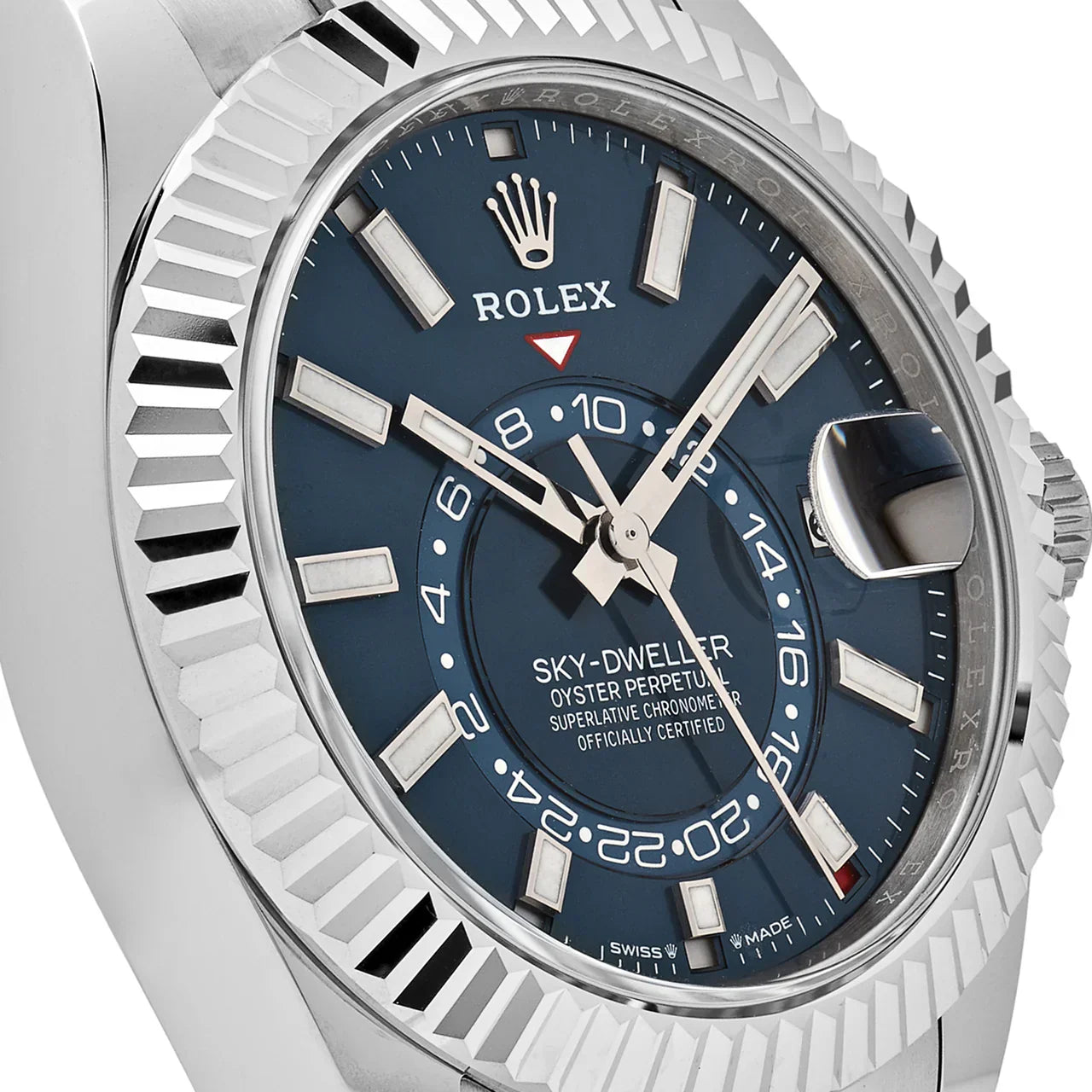 Sky-Dweller 336934 Steel Blue Dial Oyster (2024)