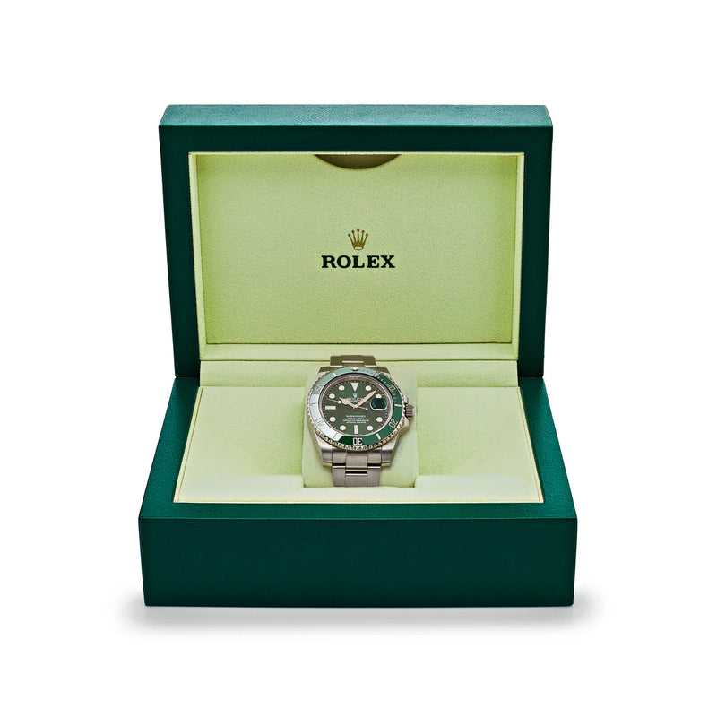 Rolex Submariner Date 116610LV 'Hulk' Steel Green Dial Oyster