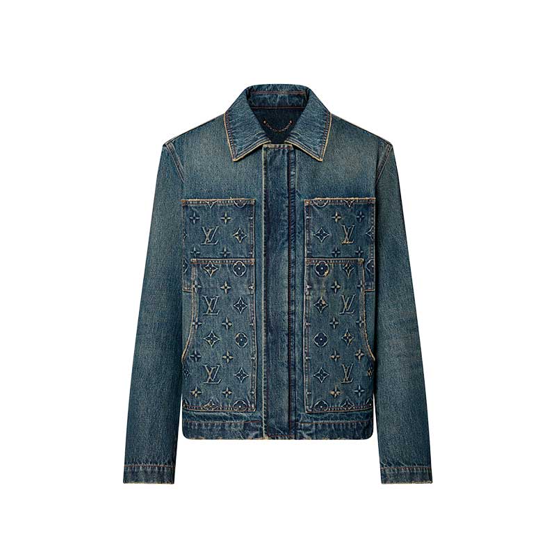 JACKET DENIM LOUIS V