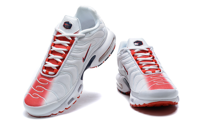 White With Red Stripe