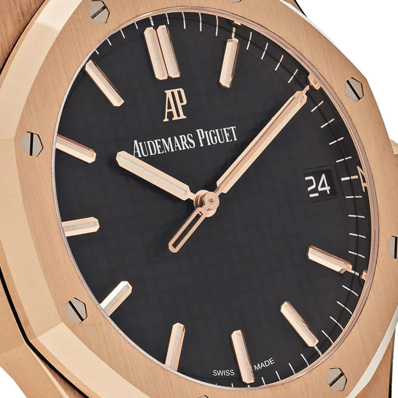 Audemars Piguet Royal Oak 15500OR.OO.1220OR.01 Selfwinding Rose Gold Black Dial