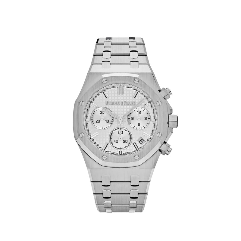 Audemars Piguet Royal Oak 26240ST.OO.1320ST.07 Selfwinding Chronograph Steel White Dial