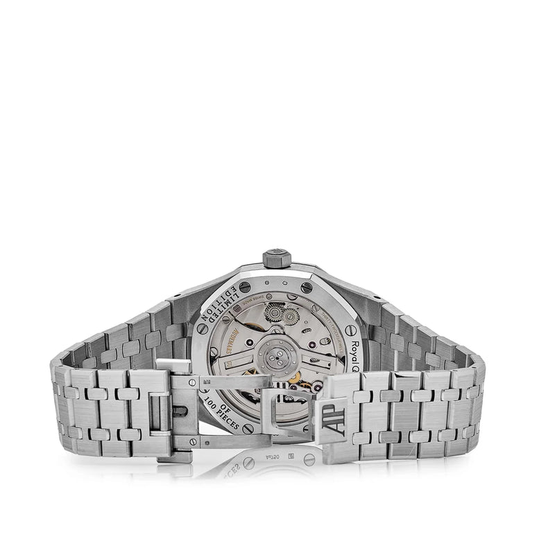 Audemars Piguet Royal Oak Selfwinding 15510BC.OO.1320BC.01 White Gold Blue Dial Limited Edition