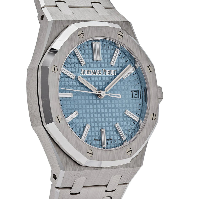 Audemars Piguet Royal Oak Selfwinding 15510BC.OO.1320BC.01 White Gold Blue Dial Limited Edition