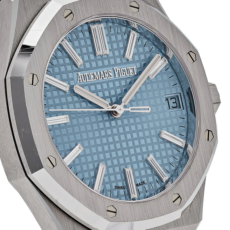 Audemars Piguet Royal Oak Selfwinding 15510BC.OO.1320BC.01 White Gold Blue Dial Limited Edition