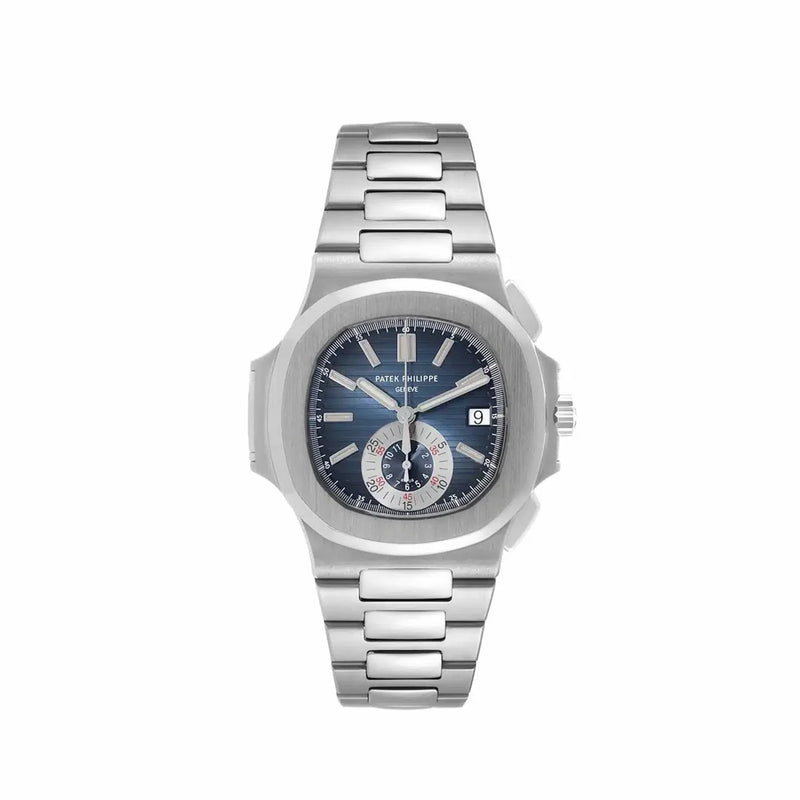 Patek Philippe Nautilus 5980/1A-001 Chronograph Steel Blue Dial