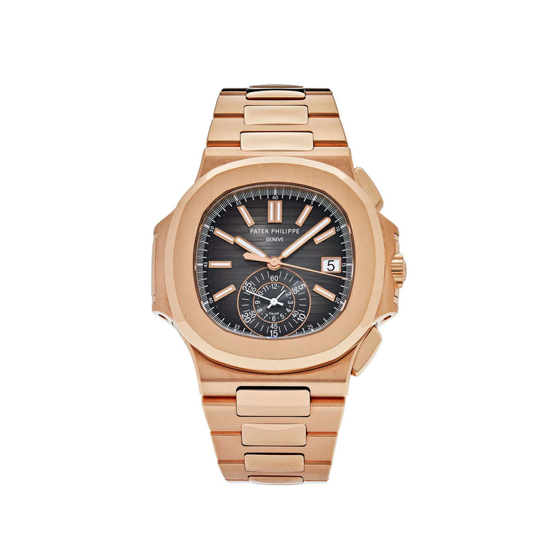 Patek Philippe Nautilus 5980/1R-001 Chronograph Date Rose Gold