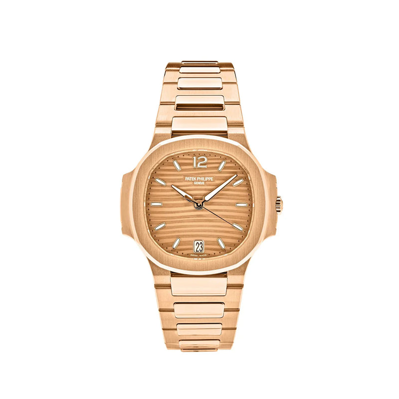 Patek Philippe Nautilus 7118/1R-010 'Ladies' Rose Gold Golden Dial (2021)