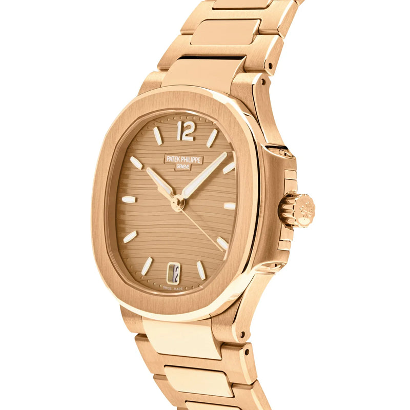 Patek Philippe Nautilus 7118/1R-010 'Ladies' Rose Gold Golden Dial (2021)