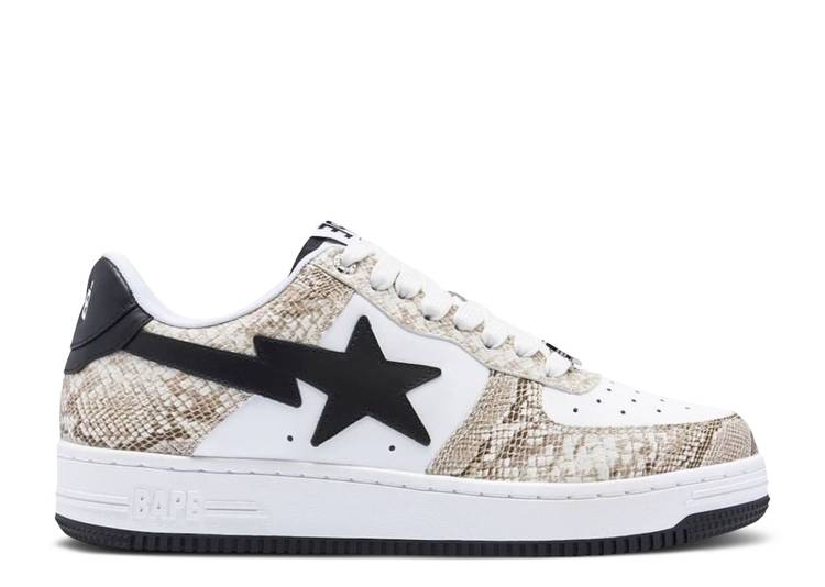 BAPE SN ‘BEIGE SNAKESKIN’