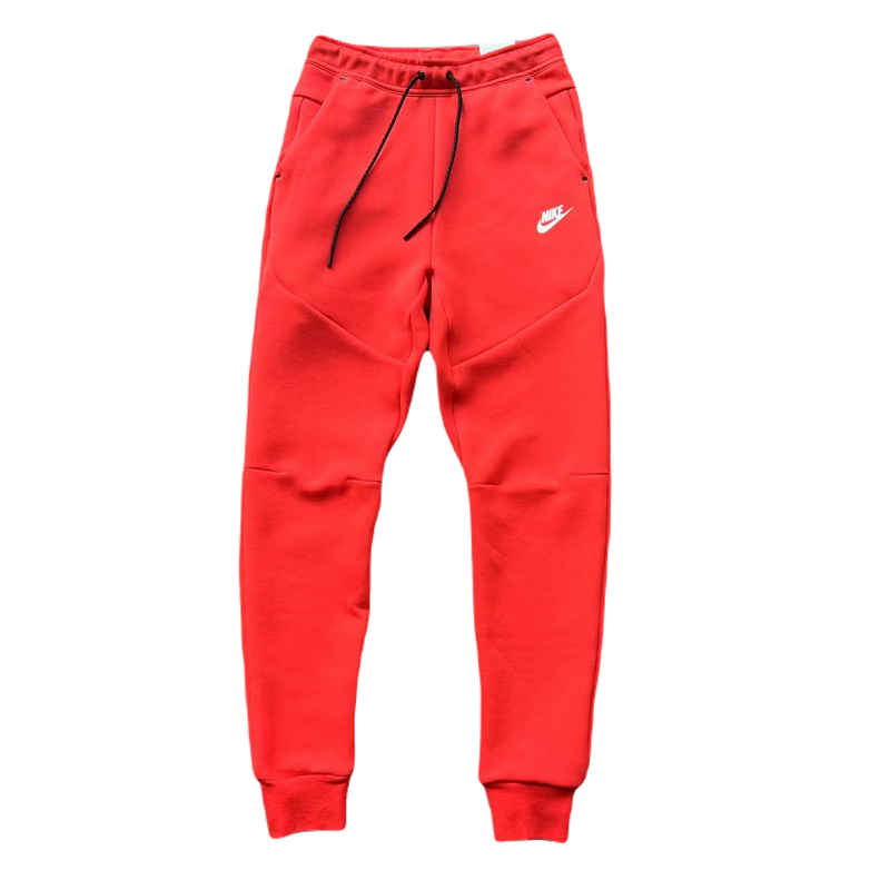 NIKE TECH FLEECE – RED  BLACK (FULL)