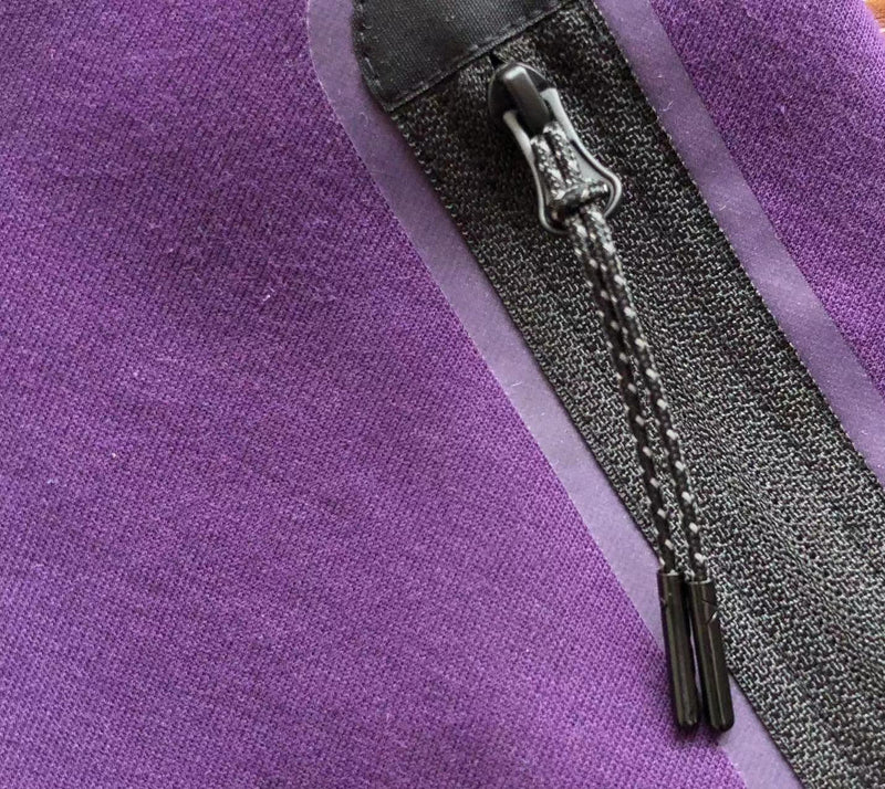 NIKE TECH FLEECE – PURPLE BLACK (FULL)