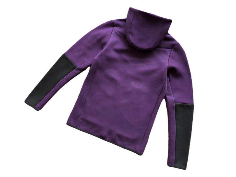 NIKE TECH FLEECE – PURPLE BLACK (FULL)