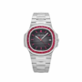 Nautilus 5711/112P-001 Platinum Grey Dial Ruby Bezel