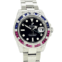 Gmt-master ii custom black diamond set dial 40mm - Image 2