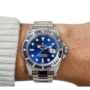 Submariner blue dial sapphire diamond bezel 40mm - Image 2
