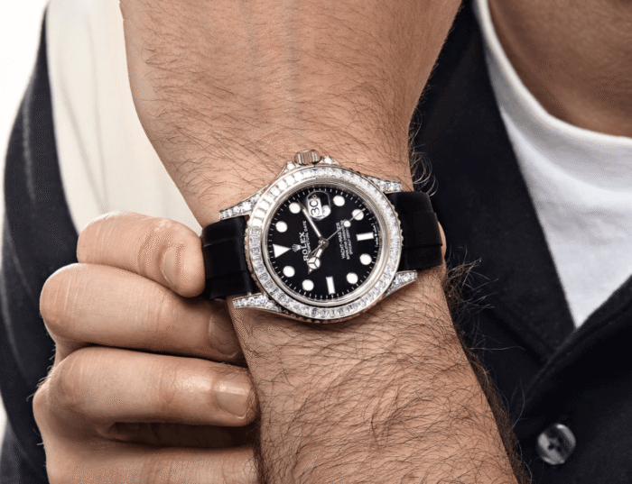Yacht-master dial diamond bezel 42mm - Image 2