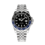 Gmt-master ii batman stainless black dial 40mm