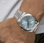Day-date blue diamond dial 41mm - Image 3
