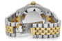 Date just ladies yellow gold green roman dial 31mm - Image 2
