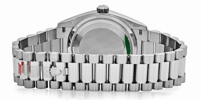 Day-date white gold opal diamond dial 36mm - Image 3
