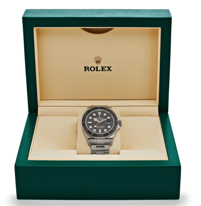 Yacht-master titanium black dial 42mm - Image 4
