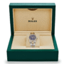 Date just ladies rose gold aubergine purple dial 31mm - Image 4