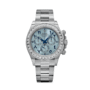 Daytona diamond ice blue arabic dial 40mm