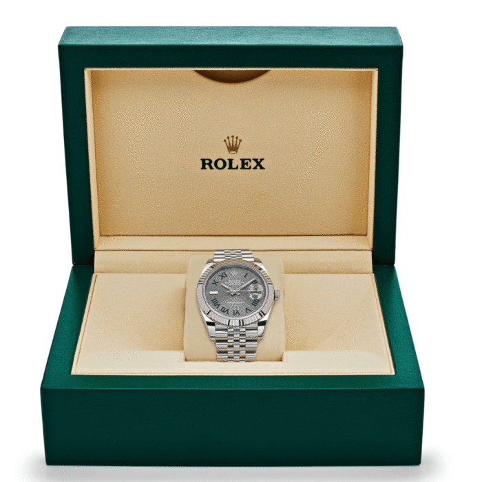 Date just wimbledon slate 41mm - Image 3