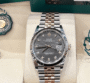 Date just rose gold motif diamond dial 36mm - Image 2