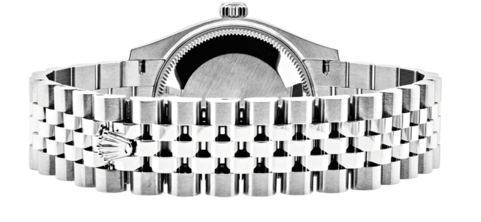 Date just ladies white gold silver dial 31mm - Image 2
