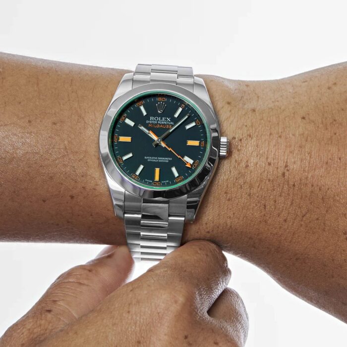 Oyster perpetual black dial 41mm - Image 2