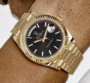 Day-date yellow gold black diagonal dial 40mm - Image 2