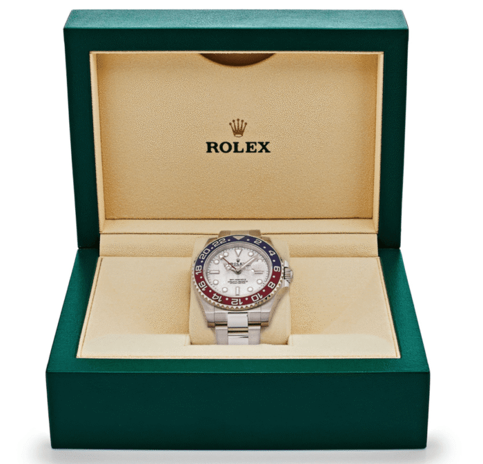 Gmt-master ii white gold meteorite dial 40mm - Image 4