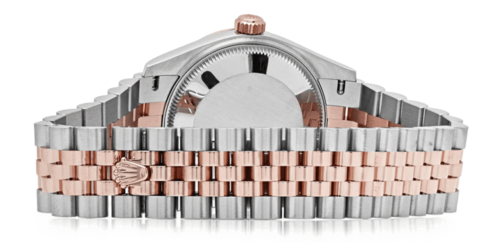 Date just ladies rose gold roman chocolate dial 31mm - Image 3