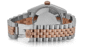 Date just ladies rose gold sundust dial 31mm - Image 2