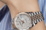 Date just rose gold silver fluted motif dial 36mm - Image 2