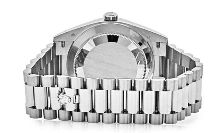 Day-date white gold rhodium grey dial 40mm - Image 3