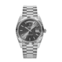 Day-date white gold rhodium grey dial 40mm