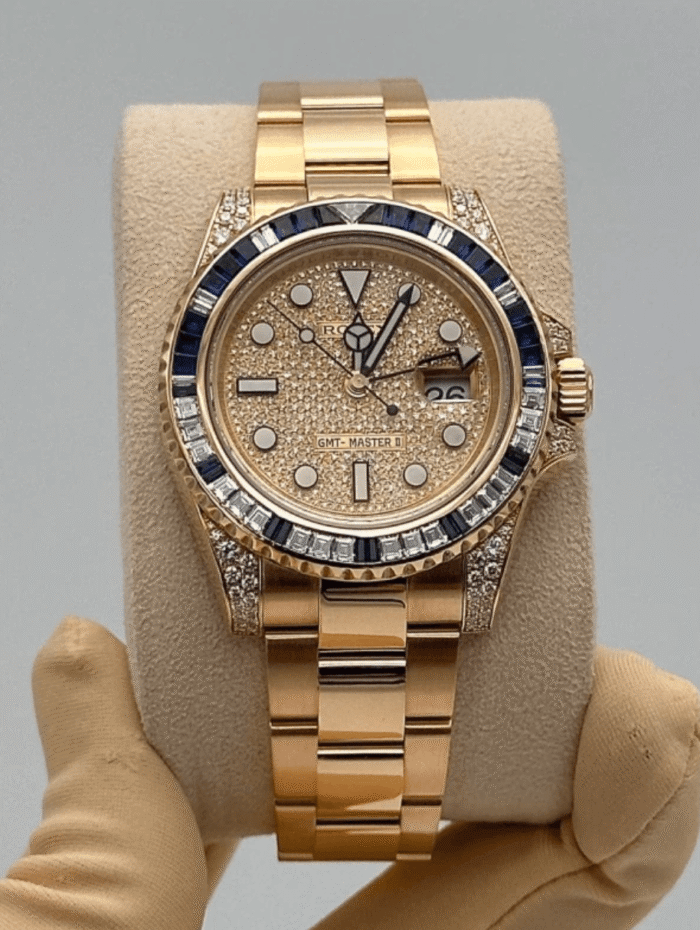 Gmt-master ii yellow gold dial 40mm - Image 2