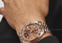 Date just two toned rose gold brown dial 41mm - Image 2