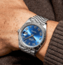 Date just steel blue diamond dial 41mm - Image 2